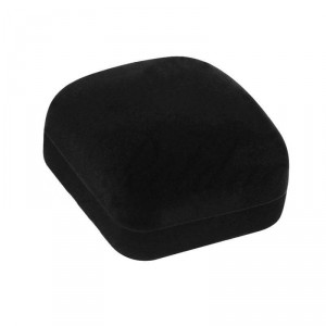 Caixa de Veludo Para Brincos Quadrado Preto - EG04 Caixa de Veludo Para Brincos Quadrado Preto - EG04