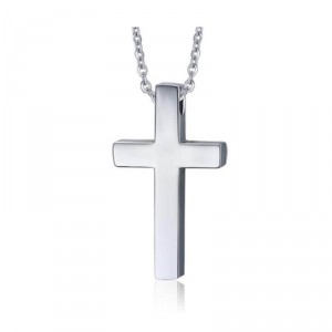 Colar Masculino Cruz Latina Espelhada - CA22 Colar Masculino Cruz Latina Espelhada - CA22