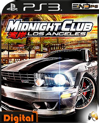 Jogo - Midnight Club Los Angeles - Ps3 - Midia Digital Psn