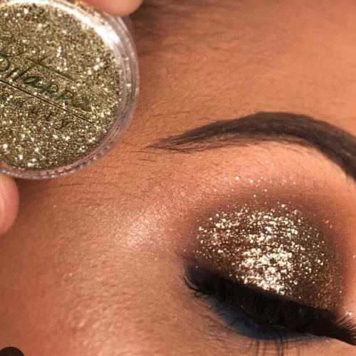 Bitarra Beauty COR 119 / GL 13 Golden Shine Glitter Sombra Asa de Borboleta (Pigmento / Glitter)