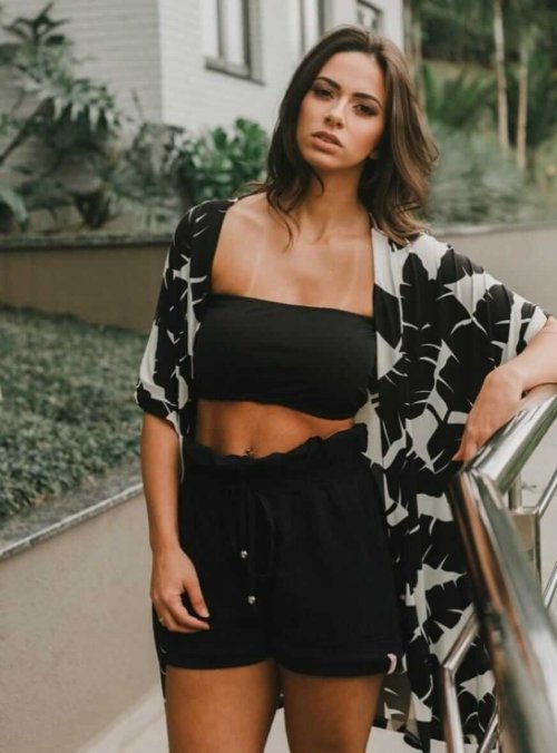 Corina Short Clochard Preto
