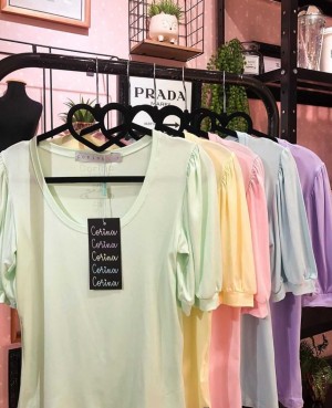 Corina T-Shirt Manga Princesa - Escolha a cor