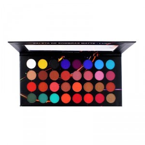 Ludurana Paleta de Sombras Matte Luxo - 32 cores