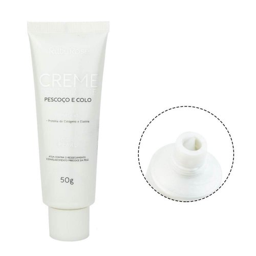 Ruby Rose Creme Revitalizante Pescoço e Colo Hidratante Ice Pearl