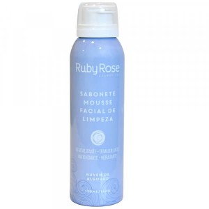 Ruby Rose Sabonete Mousse Facial de Limpeza - Nuvem de Algodão