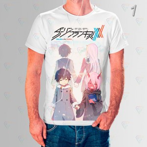 Camisa Anime Darling in the Franxx Hiro