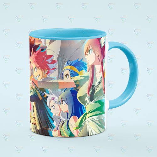 Caneca Fairy Tail Personagens 02