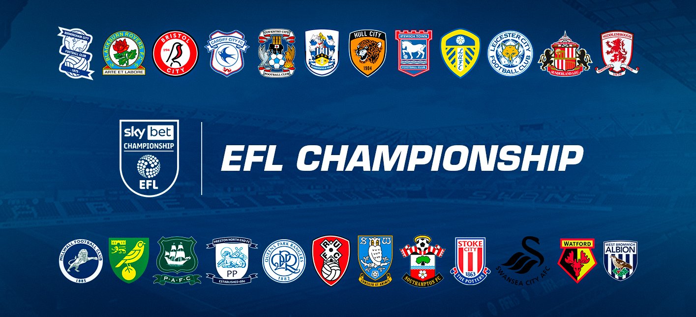 Uniformes e camisas da Championship 2019-2020 (Campeonato Inglês 2ª divisão)  » Mantos do Futebol