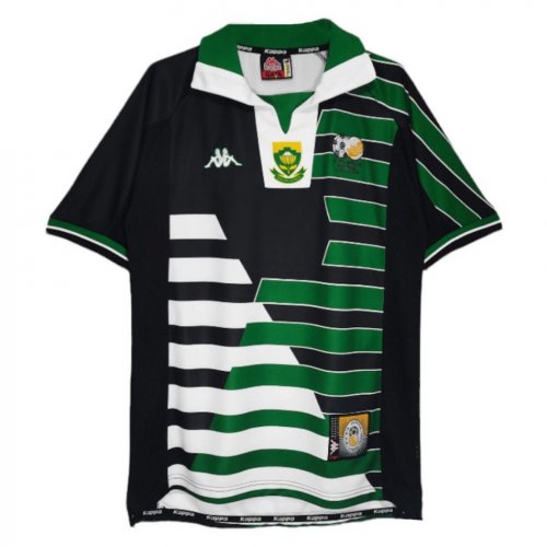 Camisa África do Sul Away Retrô 1998 - Preto e Verde 
