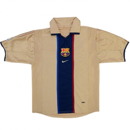 Camisa Barcelona Away Retrô 2001/02