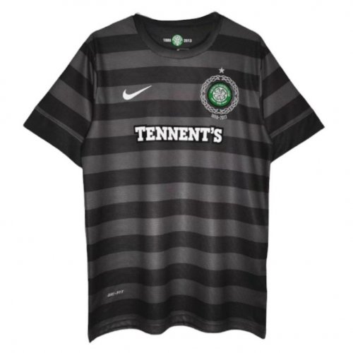 Camisa Celtic Away Retrô 2012-13 - Cinza e Preto 