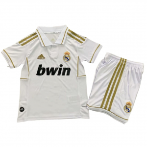 Kit infantil Real Madrid Home Retrô 2011/12