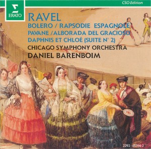CD DANIEL BARENBOIM & CHICAGO SYMPHONY ORCHESTRA - BOLERO DE RAVEL CD DANIEL BARENBOIM & CHICAGO SYMPHONY ORCHESTRA - BOLERO DE RAVEL