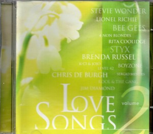 CD LOVE SONGS 2 - BEE GEES, LIONEL RICHIE, STEVIE WONDER E OUTROS CD LOVE SONGS 2 - BEE GEES, LIONEL RICHIE, STEVIE WONDER E OUTROS