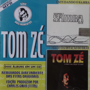 CD TOM ZÉ - ESTUDANDO O SAMBA / CORREIO DA ESTAÇÃO DO BRÁS - SERIE DOIS MOMENTOS CD TOM ZÉ - ESTUDANDO O SAMBA / CORREIO DA ESTAÇÃO DO BRÁS - SERIE DOIS MOMENTOS