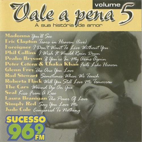 CD VARIOS - VALE A PENA, A SUA HISTÓRIA DE AMOR VOLUME 5