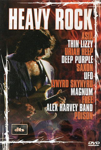 DVD HEAVY ROCK - VARIOS
