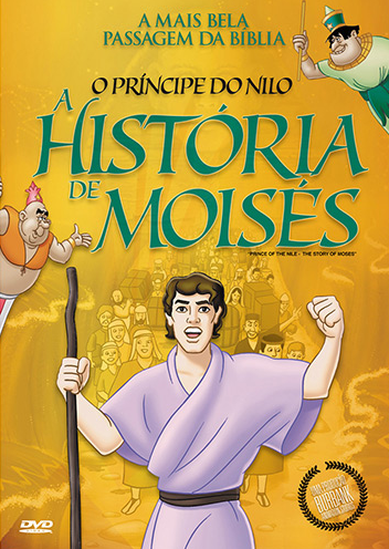 DVD O PRÍNCIPE DO NILO - A HISTÓRIA DE MOISÉS - ANIMAÇÃO