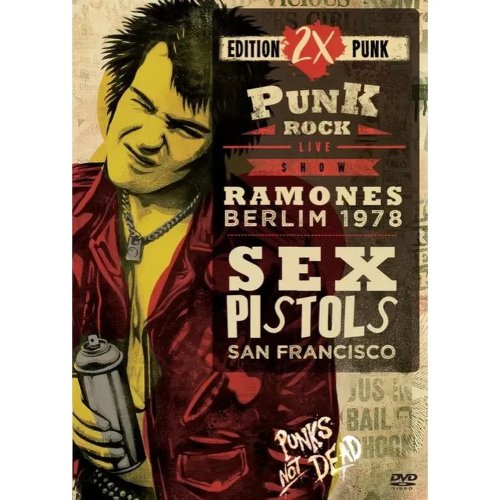 DVD RAMONES & SEX PISTOLS - PUNK ROCK