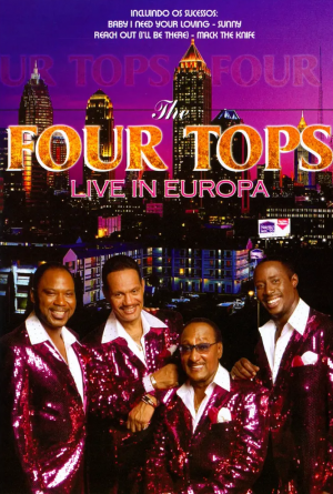DVD THE FOUR TOPS - AO VIVO NA EUROPA 1970 DVD THE FOUR TOPS - AO VIVO NA EUROPA 1970