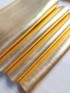 Miniatura - Feltro Especial Laminado Vibrante Dourado - 35 x 25 cm 