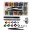 Miniatura - Kit Aplicador de ilhós com 400 ilhós coloridos e Vazador