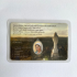 Miniatura - Cartão com medalha de Nossa Senhora Rainha da Paz de Medjugorje