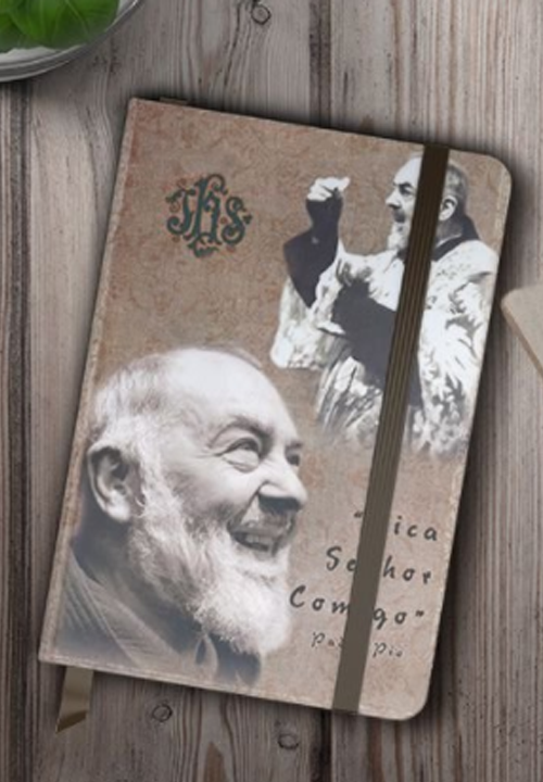 Caderneta de Anotação -  São Padre Pio