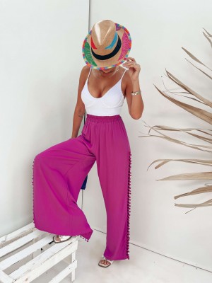 CALÇA SAÍDA DE PRAIA LETÍCIA - PINK (TAM. ÚNICO) CALÇA SAÍDA DE PRAIA LETÍCIA - PINK (TAM. ÚNICO)