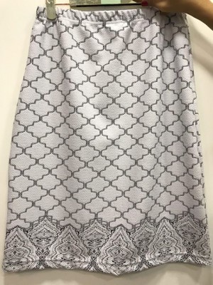 SAIA JACQUARD - ESTAMPA MARI - BRANCA SAIA JACQUARD - ESTAMPA MARI - BRANCA