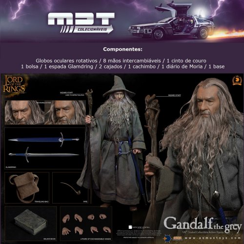 Asmus Toys - Lord of the Rings - Gandalf The Grey - The Crown Series 1/6