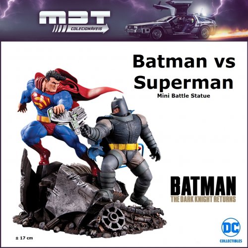 DC Collectibles - The Dark Knight Returns Batman vs Superman Mini Battle Statue