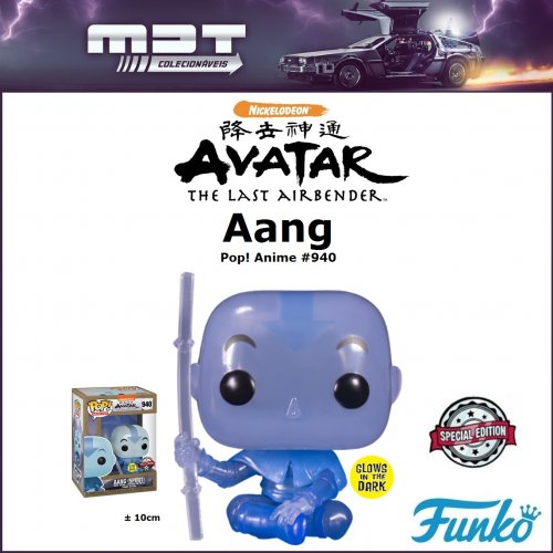 Funko Pop - Avatar - Aang Spirit Glow #940 Exclusivo