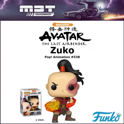 Funko Pop - Avatar - Zuko #538