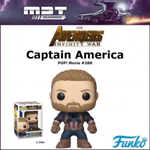 Funko Pop - Avengers Infinity War - Captain America #288