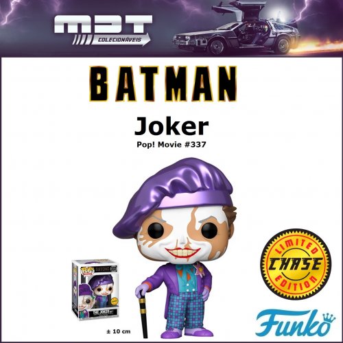 Funko Pop - Batman 1989 - Joker #337 CHASE