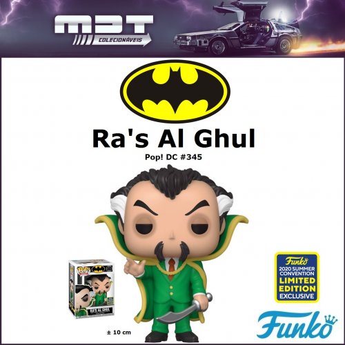 Funko Pop - Batman - Ra's Al Ghul #345 SDCC 2020 Exclusive