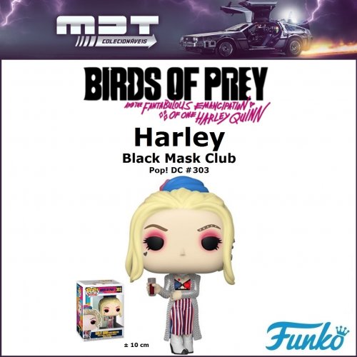Funko Pop - Birds of Prey - Harley Quinn Black Mask Club  #303 Regular
