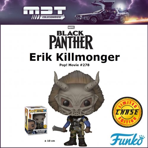 Funko Pop - Black Panther - Killmonger #278 CHASE