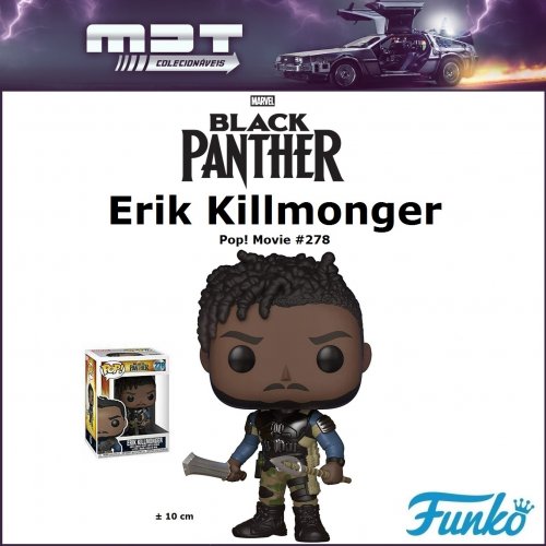 Funko Pop - Black Panther - Killmonger #278