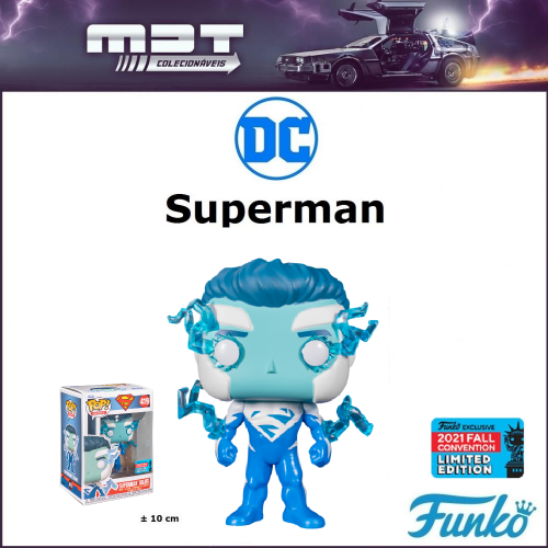 Funko Pop - DC - Superman Blue - Fall Convention 2021 Exclusive #419 