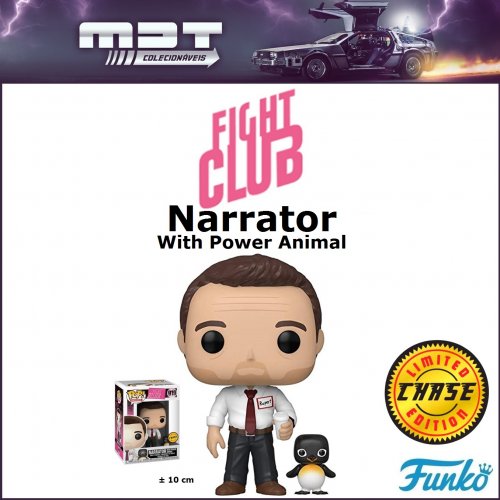 Funko Pop - Fight Club - Narrator (With Power Animal) #919 CHASE