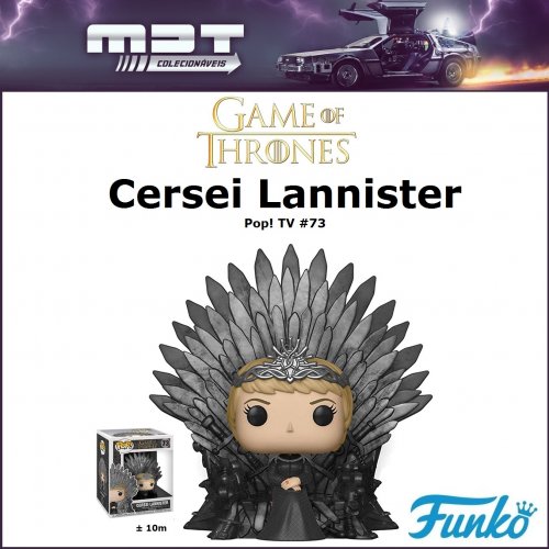Funko Pop - Game of Thrones - Cersei Lannister  Sitting on Throne Deluxe #73