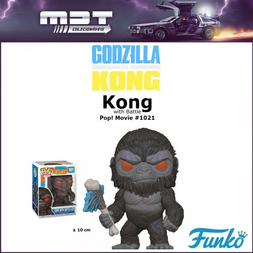 Funko Pop - Godzilla vs Kong - Kong King with Battle Axe #1021 