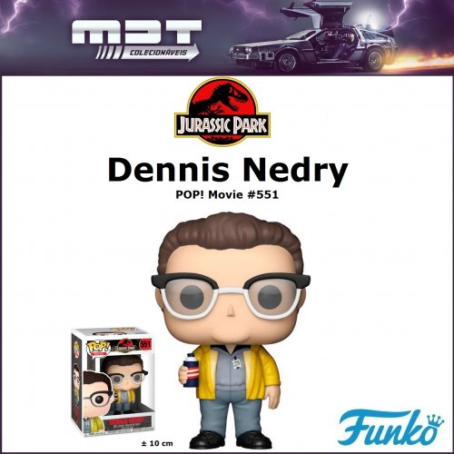 Funko POP - Jurassic Park - Dennis Nedry #551