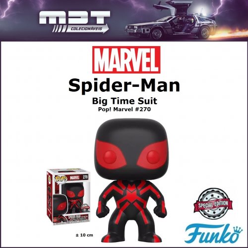 Funko Pop - Marvel Spider-Man - Big Time Suit #270 Exclusivo