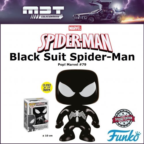 Funko Pop - Marvel Spider-Man - Black Suit Spider-Man #79 Exclusivo 