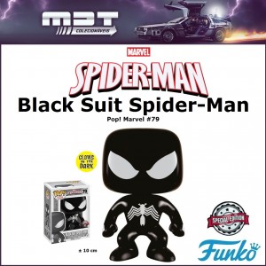 Black suit spider man funko store pop #79