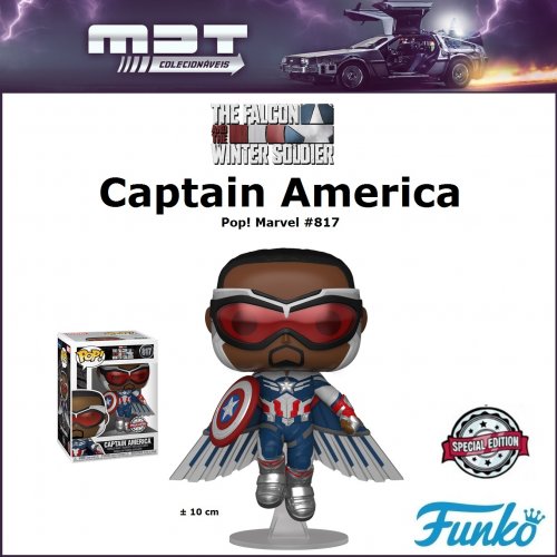 Funko Pop - Marvel The Falcon and the Winter Soldier - Captain America #817 Special Edition
