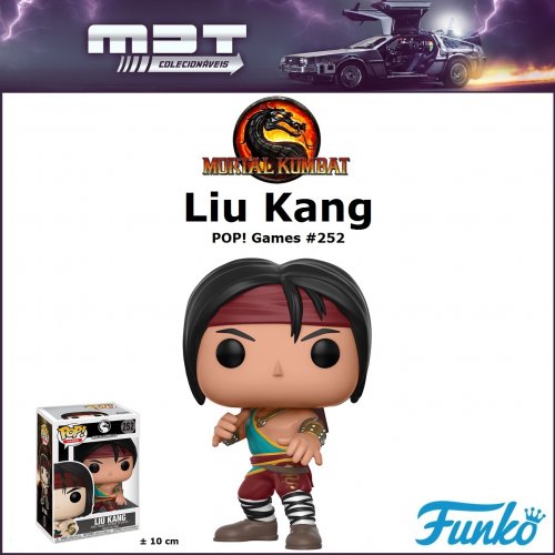 Funko Pop - Mortal Kombat - Liu Kang #252